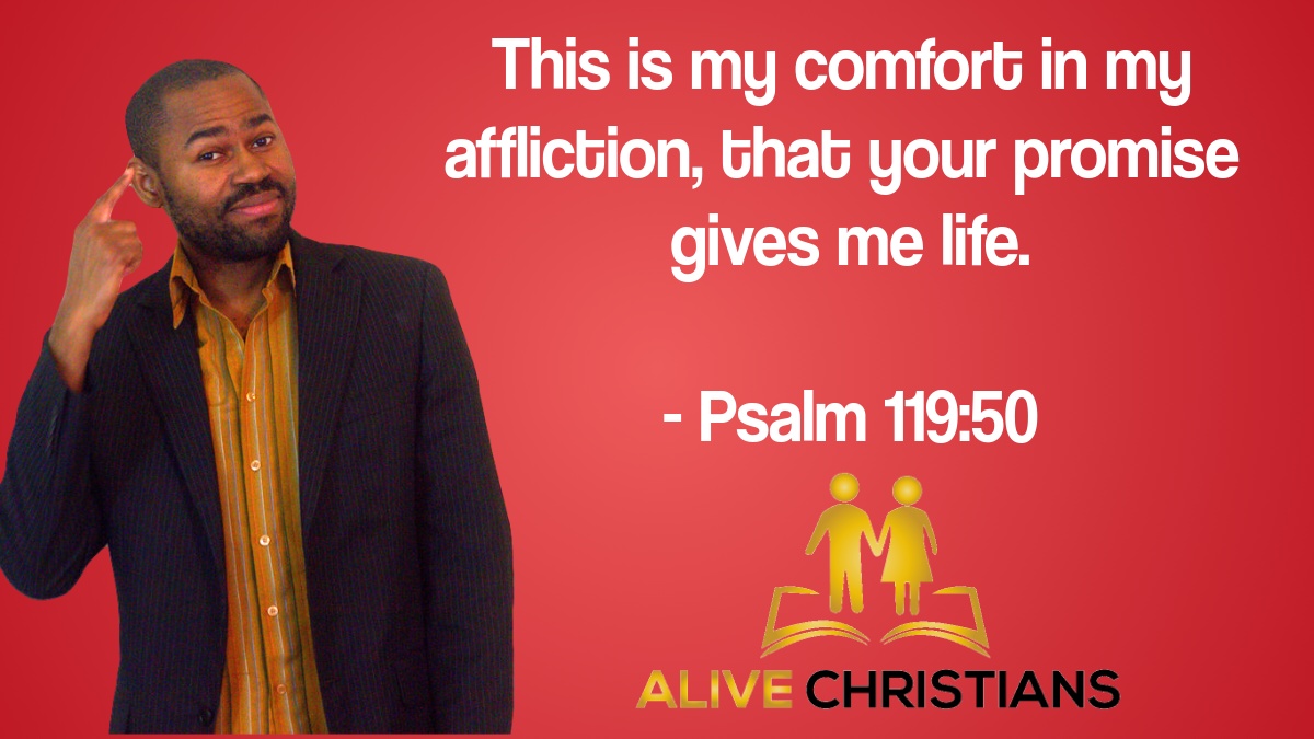 your promise gives me life