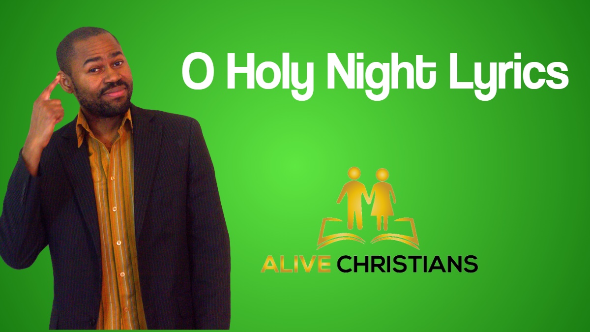 O Holy Night Lyrics