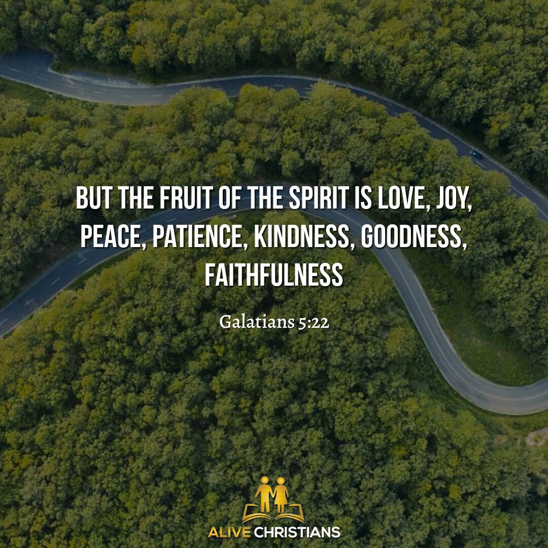 but the fruit of the spirit is love