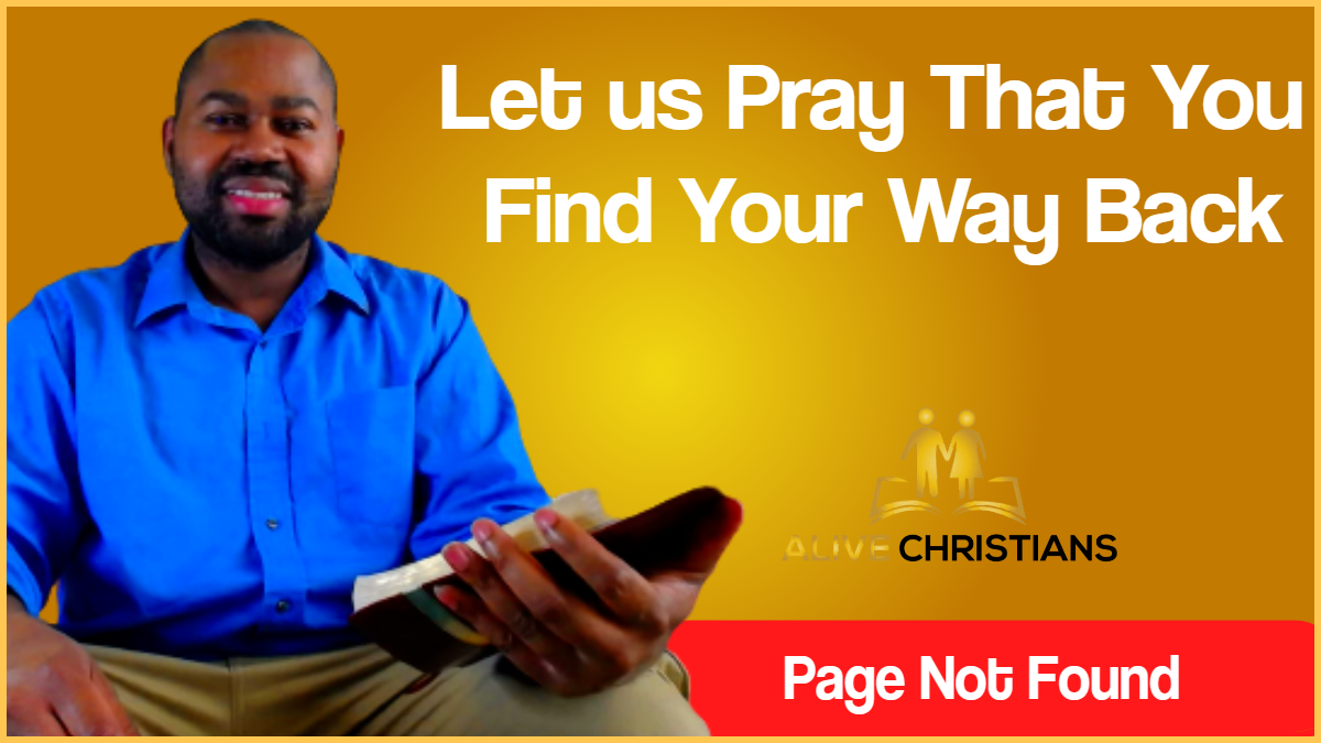 404 Error Let Us Pray That You Find Your Way Back